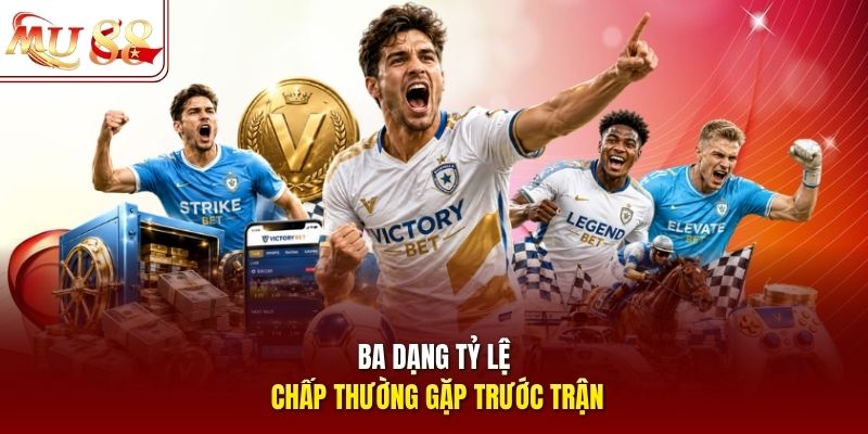 Ba dạng tỷ lệ chấp thường gặp trước trận Ba dạng tỷ lệ chấp thường gặp trước trận