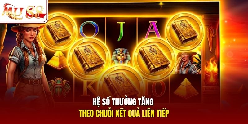 Hệ số thưởng tăng theo chuỗi kết quả liên tiếp